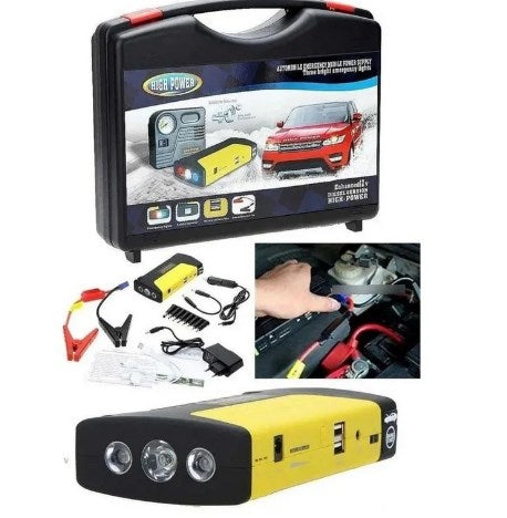 Arrancador de Baterías Portátil - Multifuncional