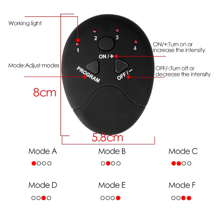 Smart Fitness EMS - Tonificador Muscular Electrónico