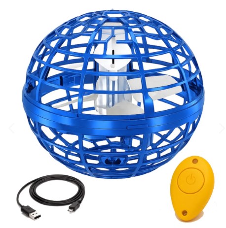 Pelota Voladora Inteligente con Luces LED - Spinner Interactivo"