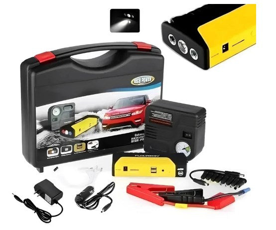 Arrancador de Baterías Portátil - Multifuncional