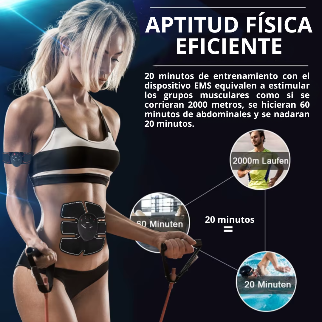 Smart Fitness EMS - Tonificador Muscular Electrónico